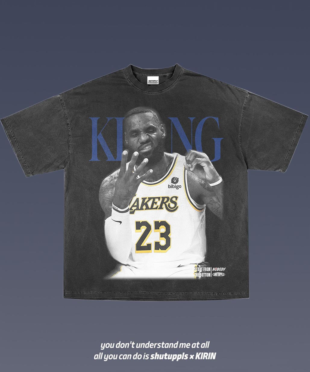 SHUTUPPLS LEBRON JAMES TEE 10.36