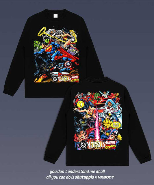 DC VS MARVEL LONG SLEEVES 1.0