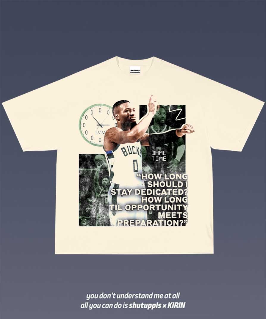 SHUTUPPLS DAMIAN LILLARD TEE 3.0