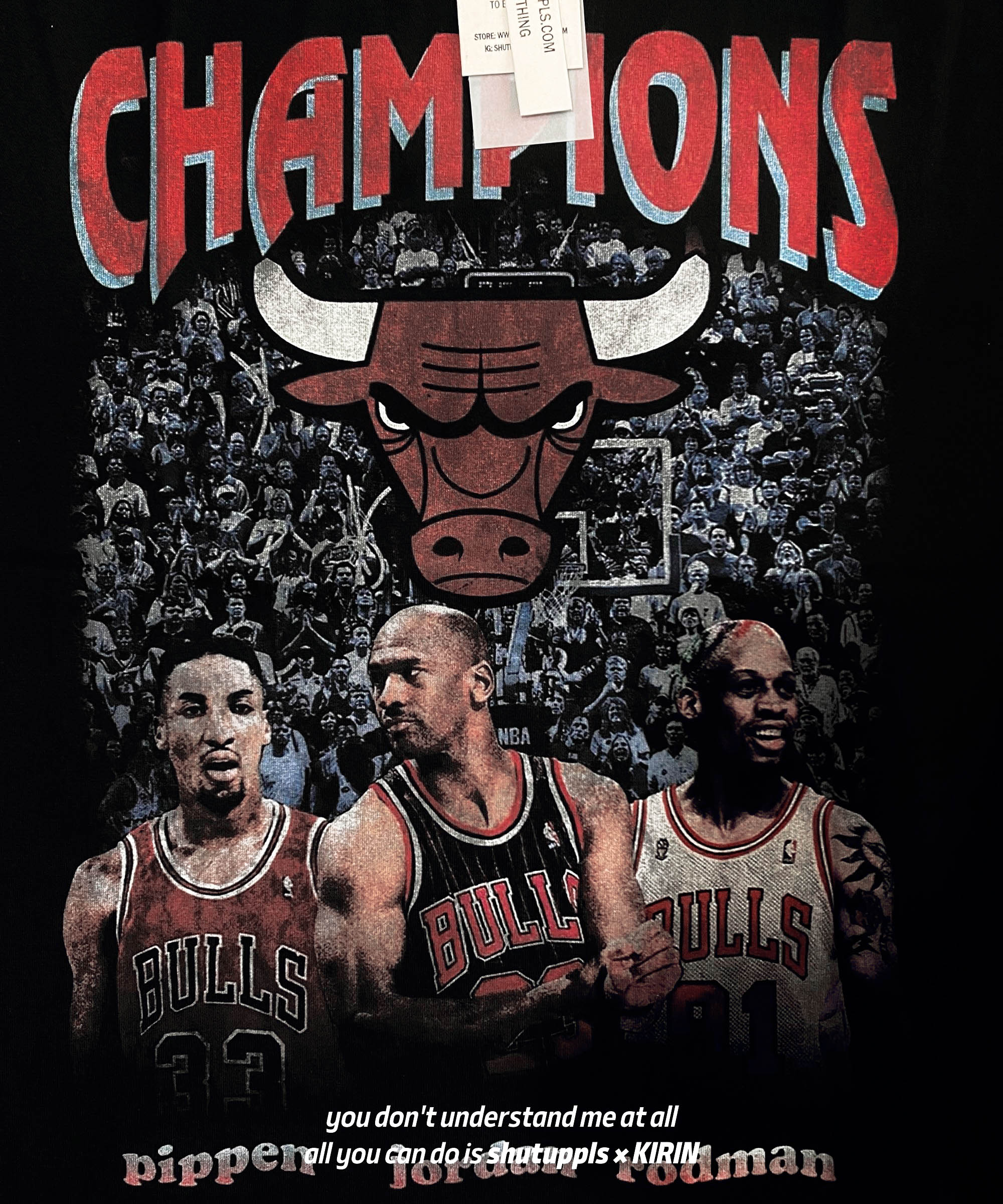 SHUTUPPLS 1996 WORLD CHAMPIONS/ CHICAGO BULLS 1.1