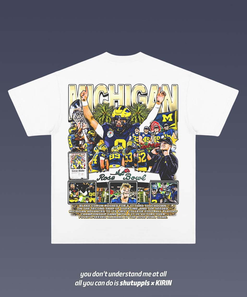SHUTUPPLS MICHIGAN - ROSE BOWL 1.0