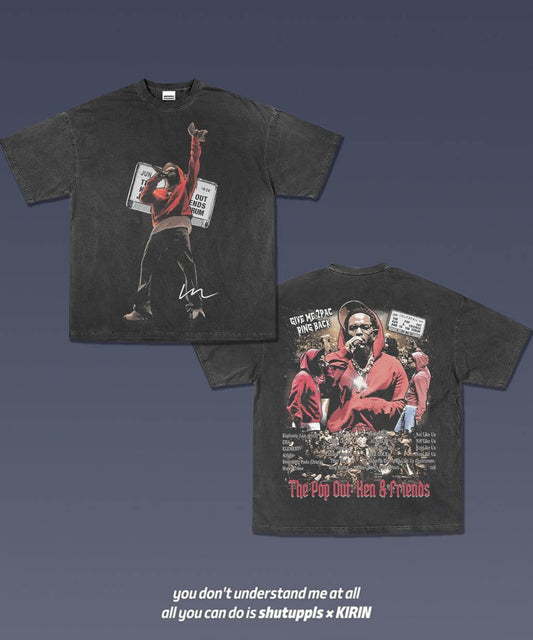 SHUTUPPLS KENDRICK LAMAR TEE 4.21