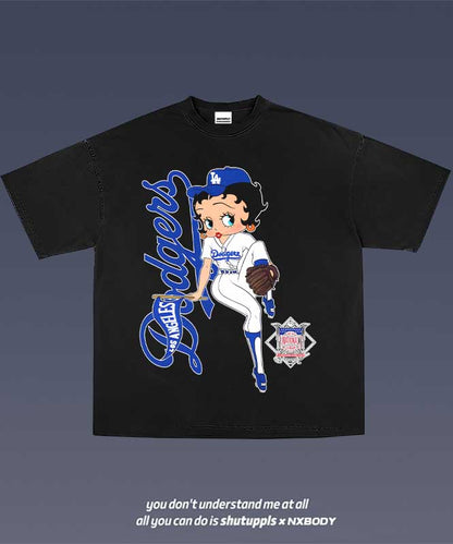 BETTY BOOP x DODGERS TEE 1.0