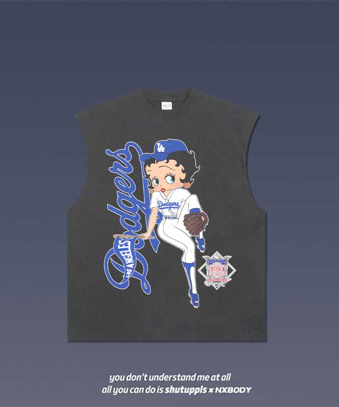 BETTY BOOP x DODGERS TANK 1.0