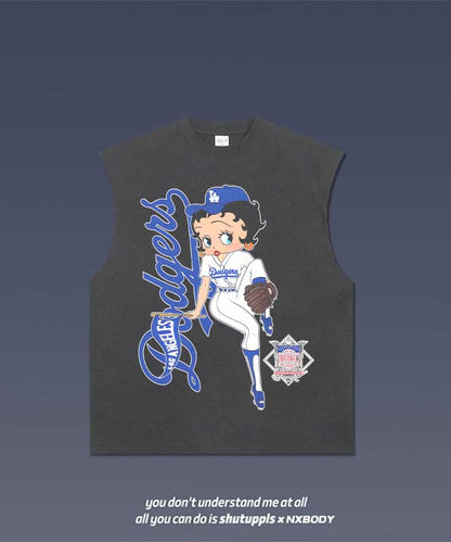 BETTY BOOP x DODGERS TANK 1.0