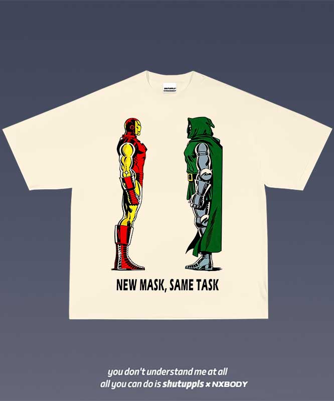 DOCTOR DOOM X IRON MAN GRAPHIC TEE 1.0