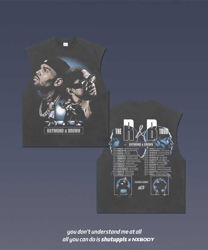 CHRIS BROWN / USHER THE R&B TOUR TANK 1.0