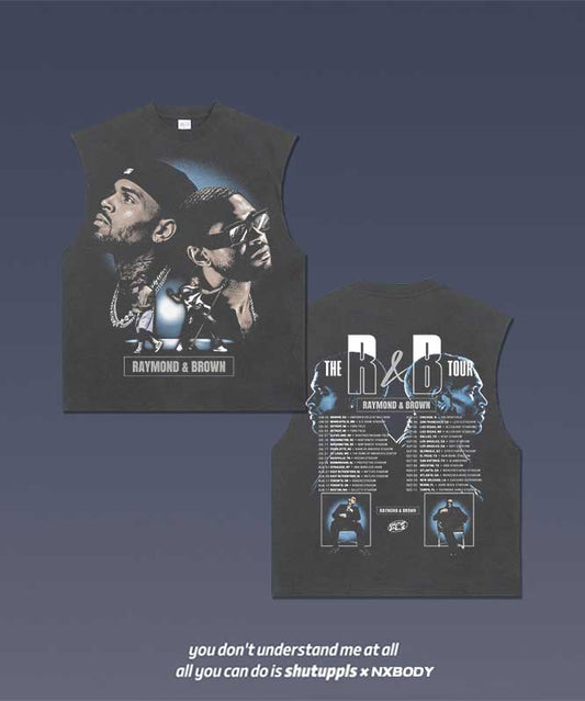 CHRIS BROWN / USHER THE R&B TOUR TANK 1.0