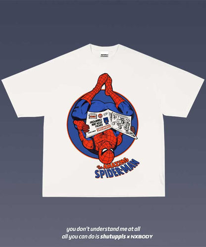 KNICKS X SPIDER MAN GRAPHIC TEE 1.1