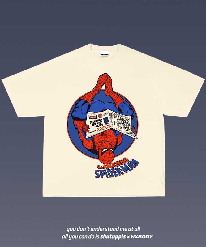 KNICKS X SPIDER MAN GRAPHIC TEE 1.1