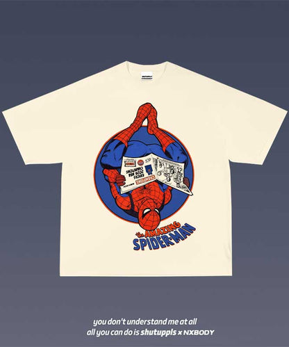KNICKS X SPIDER MAN GRAPHIC TEE 1.1
