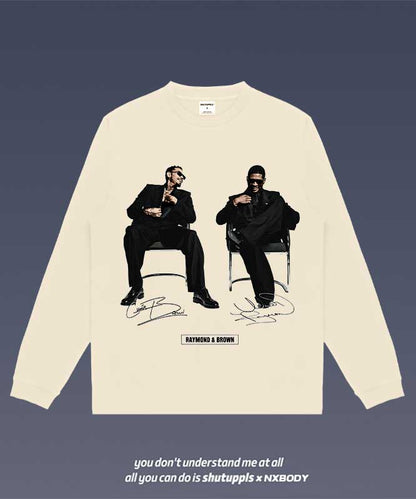 CHRIS BROWN / USHER LONG SLEEVES 1.1
