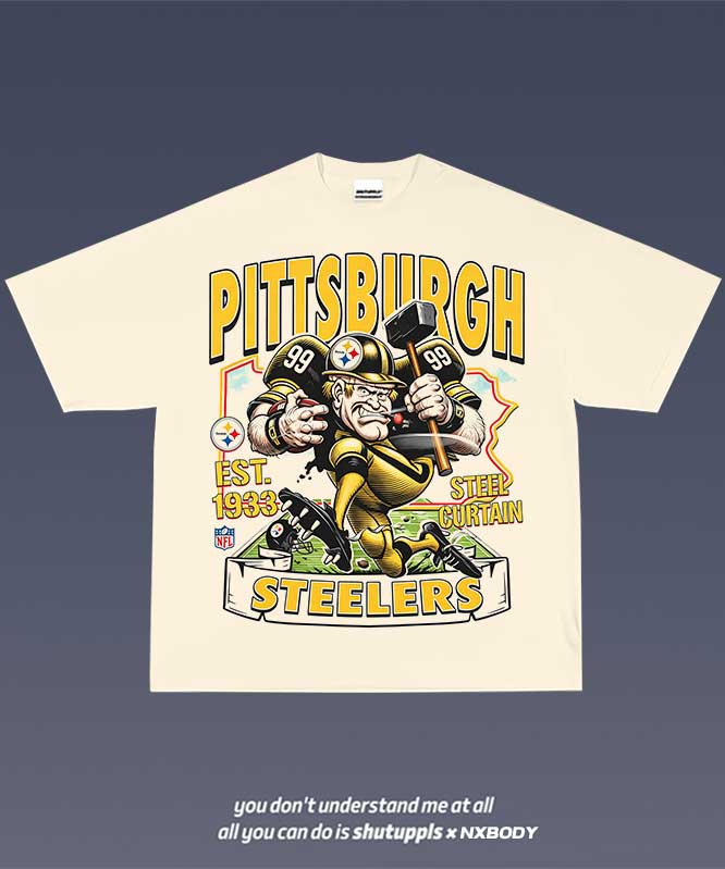 STEELERS GRAPHIC TEE 1.6