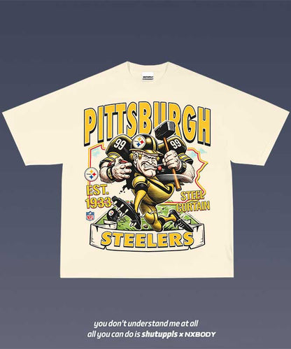 STEELERS GRAPHIC TEE 1.6