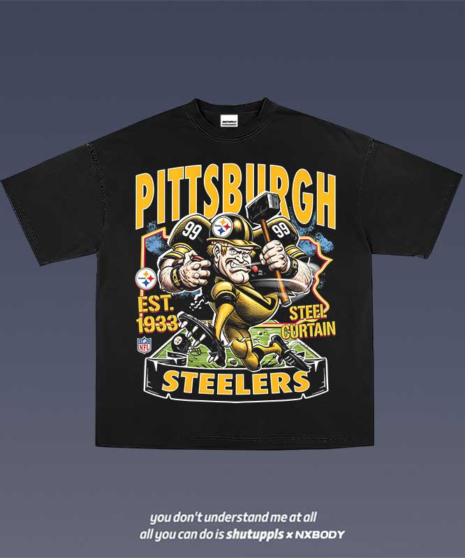 STEELERS GRAPHIC TEE 1.6