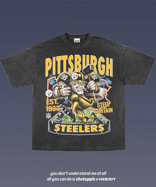 STEELERS GRAPHIC TEE 1.6
