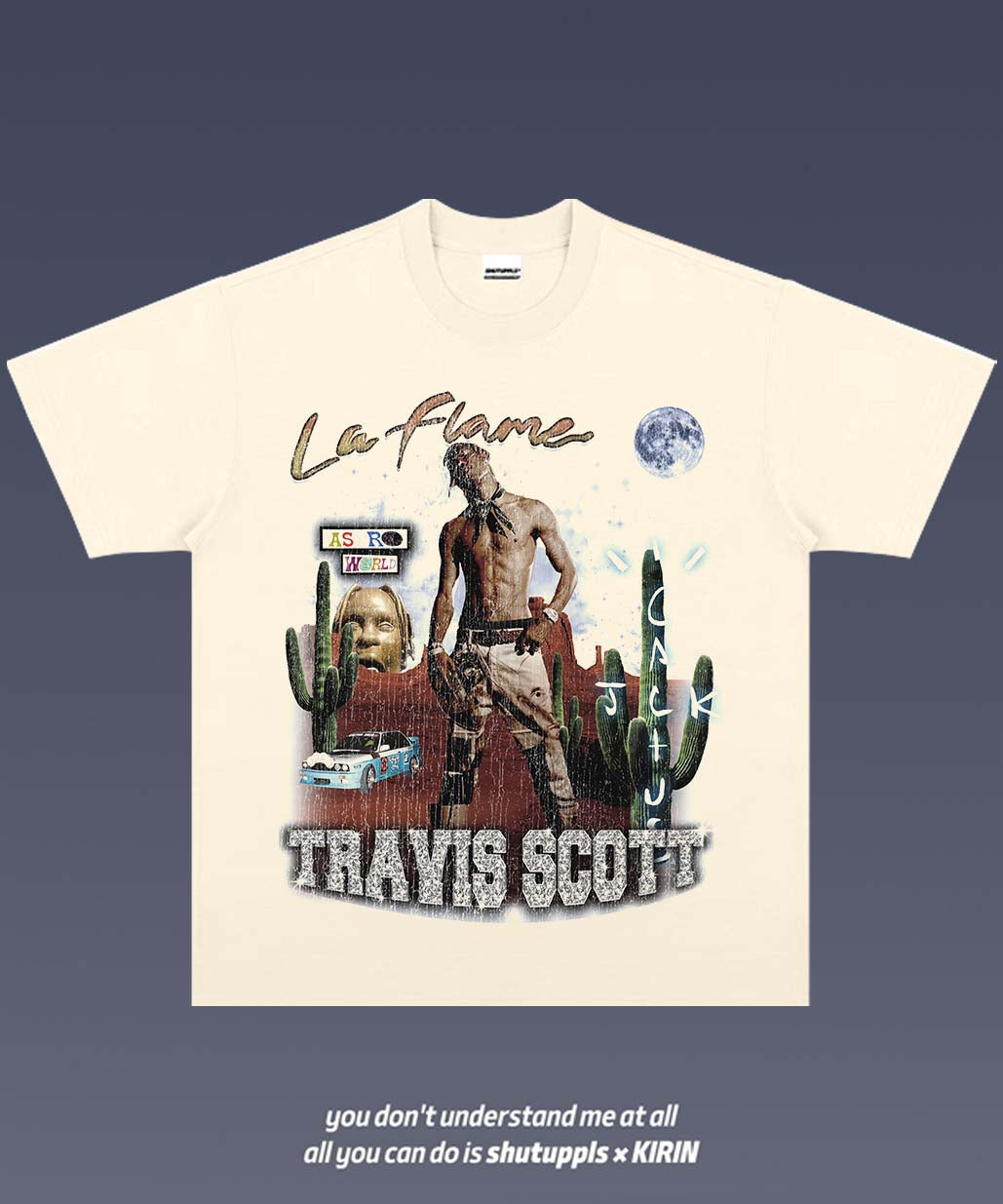 SHUTUPPLS TRAVIS SCOTT TEE 7.49