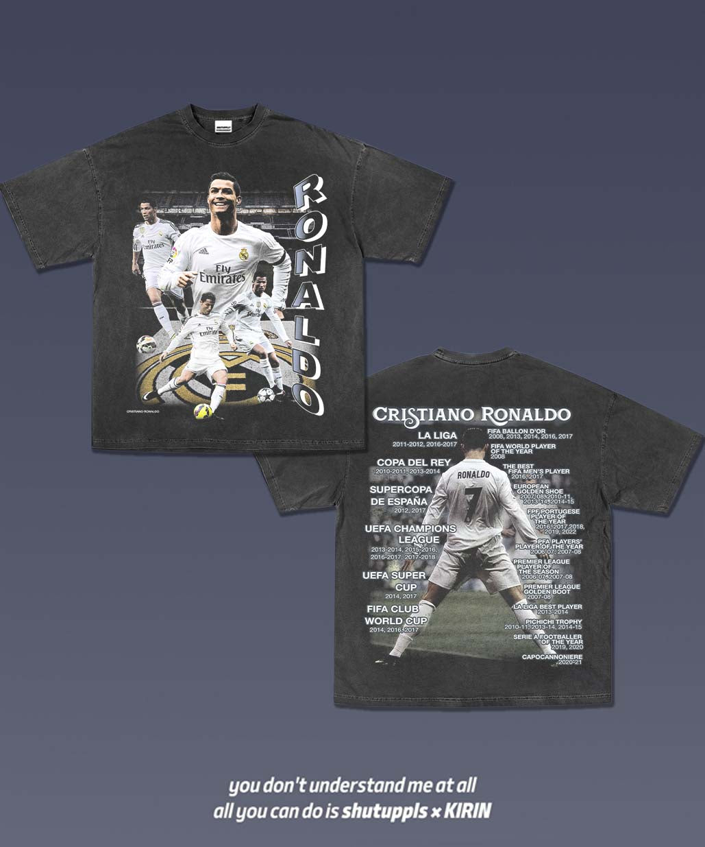 SHUTUPPLS RONALDO TEE 2.3