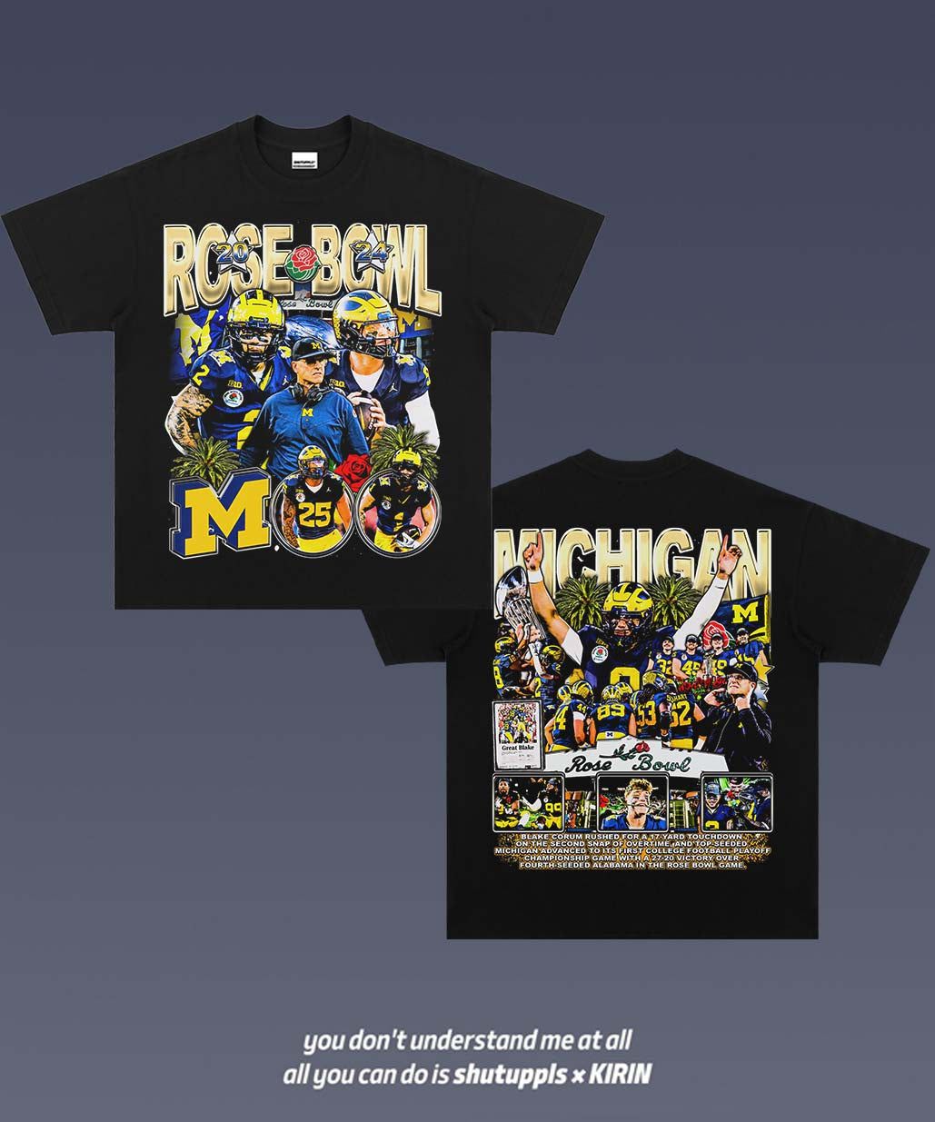 SHUTUPPLS MICHIGAN - ROSE BOWL 1.0