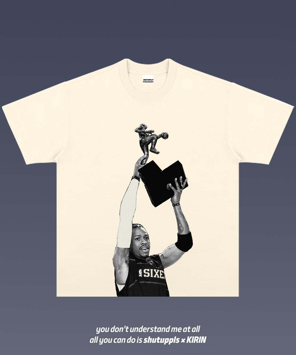 SHUTUPPLS ALLEN IVERSON MVP TEE 5.48