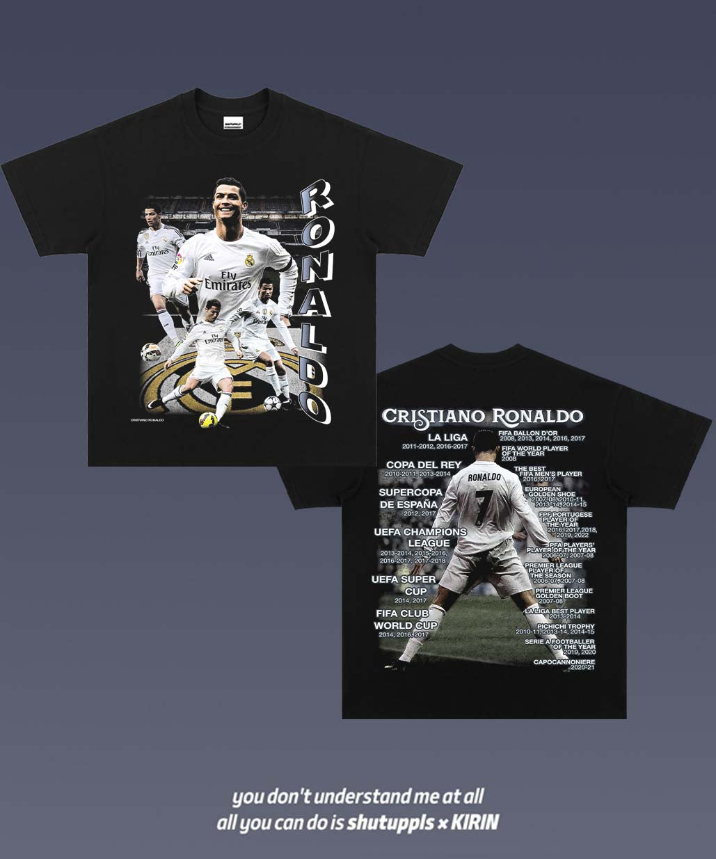 SHUTUPPLS RONALDO TEE 2.3