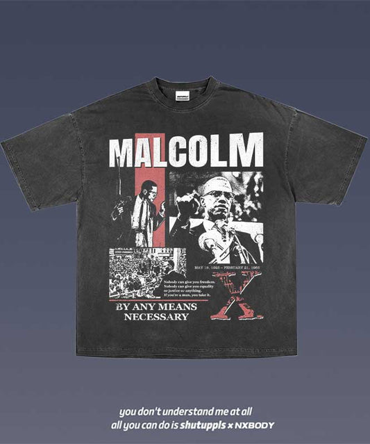 MALCOLM X GRAPHIC TEE 2.2