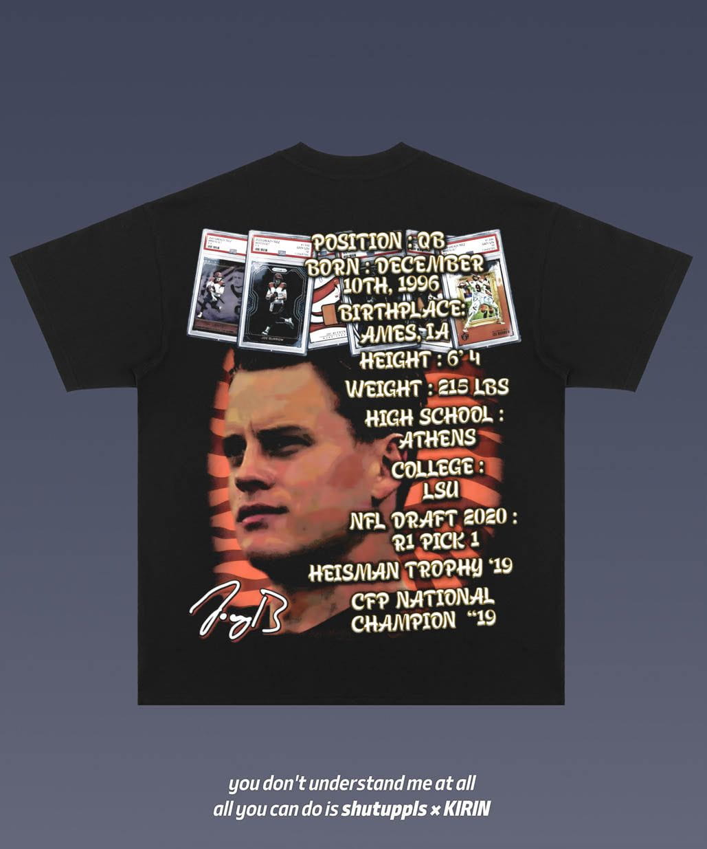 SHUTUPPLS Joe Burrow 1.4