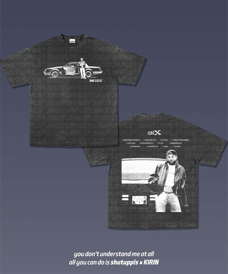 SHUTUPPLS KENDRICK LAMAR GNX TEE 4.33