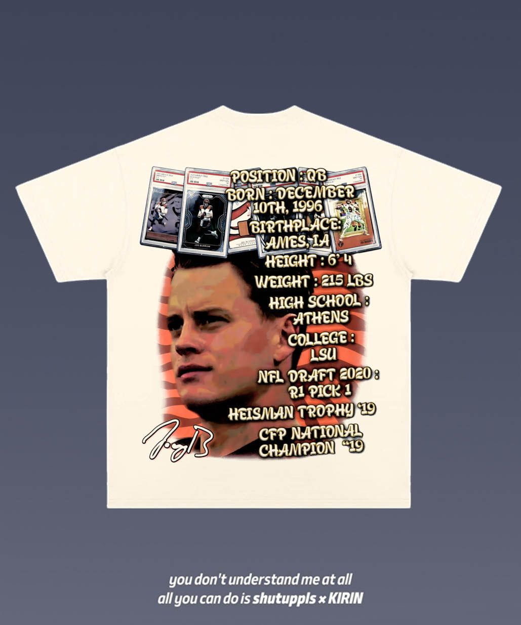 SHUTUPPLS Joe Burrow 1.4