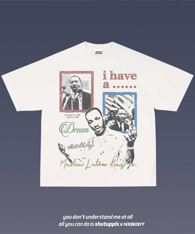 MARTIN LUTHER KING GRAPHIC TEE 1.9