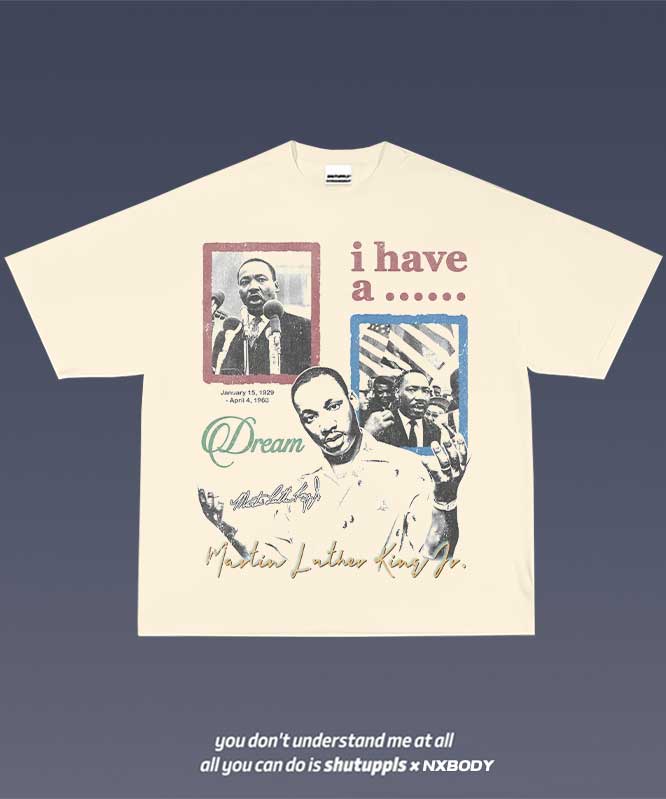 MARTIN LUTHER KING GRAPHIC TEE 1.9