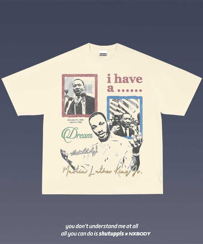 MARTIN LUTHER KING GRAPHIC TEE 1.9