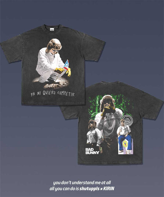 SHUTUPPLS BAD BUNNY TEE 2.43