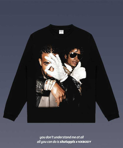 DRAKE / MICHAEL JACKSON LONG SLEEVES