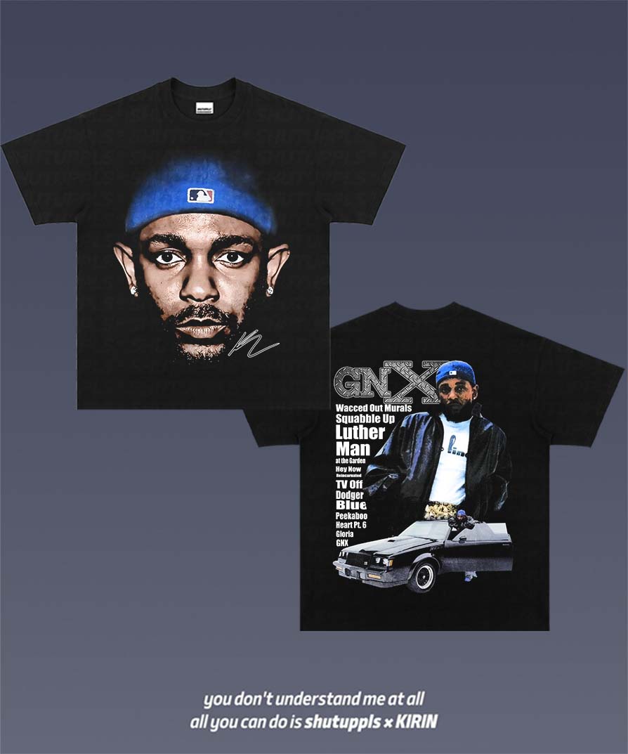 SHUTUPPLS KENDRICK LAMAR TEE 4.22