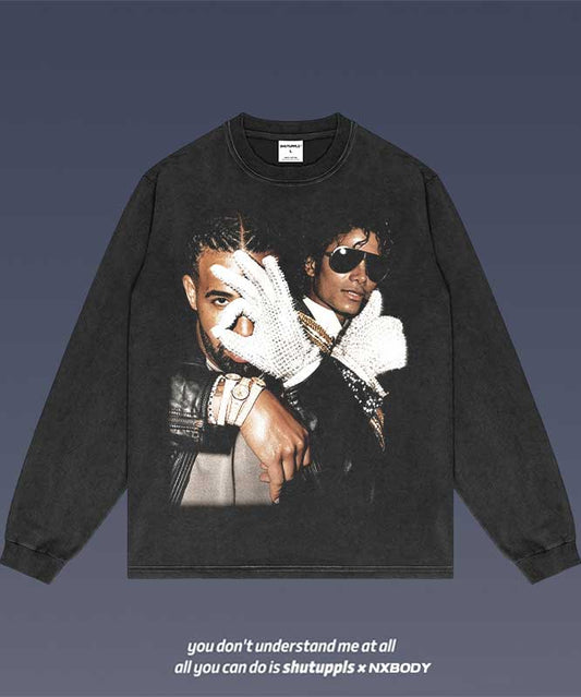 DRAKE / MICHAEL JACKSON LONG SLEEVES