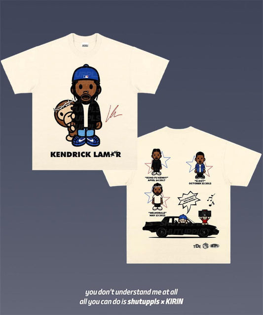 SHUTUPPLS KENDRICK LAMAR GNX TEE 4.35
