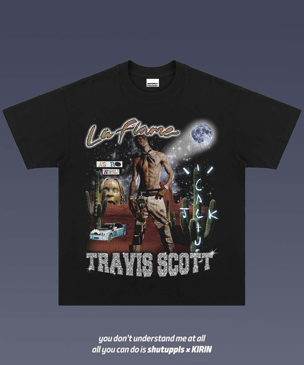 SHUTUPPLS TRAVIS SCOTT TEE 7.49