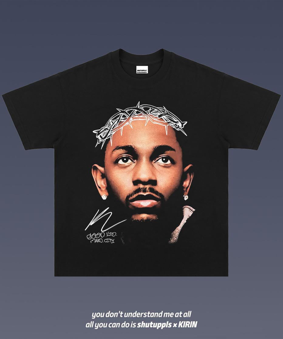 SHUTUPPLS KENDRICK LAMAR TEE 4.26