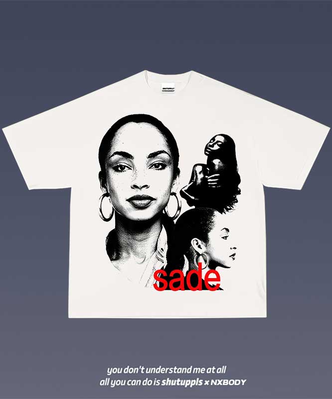 SADE ADU GRAPHIC TEE 1.25