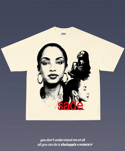SADE ADU GRAPHIC TEE 1.25