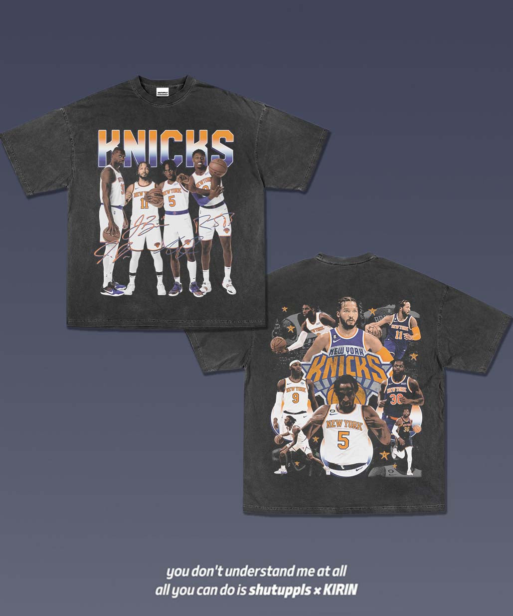 SHUTUPPLS 2023 KNICKS TEE 1.0