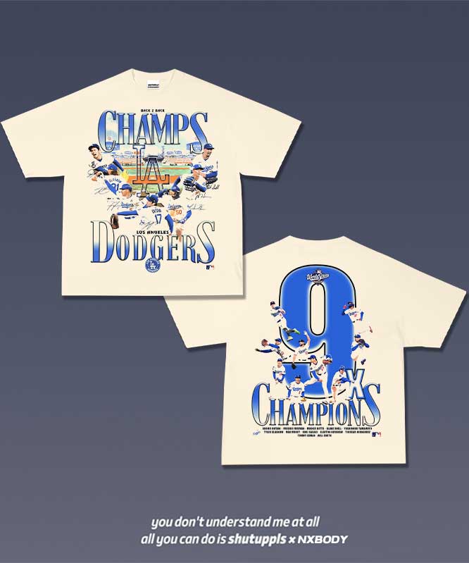 SHUTUPPLS DODGERS TEE 2.8