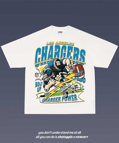 CHARGERS GRAPHIC TEE 1.7