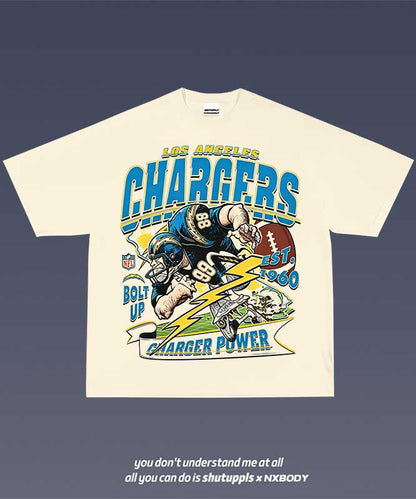 CHARGERS GRAPHIC TEE 1.7