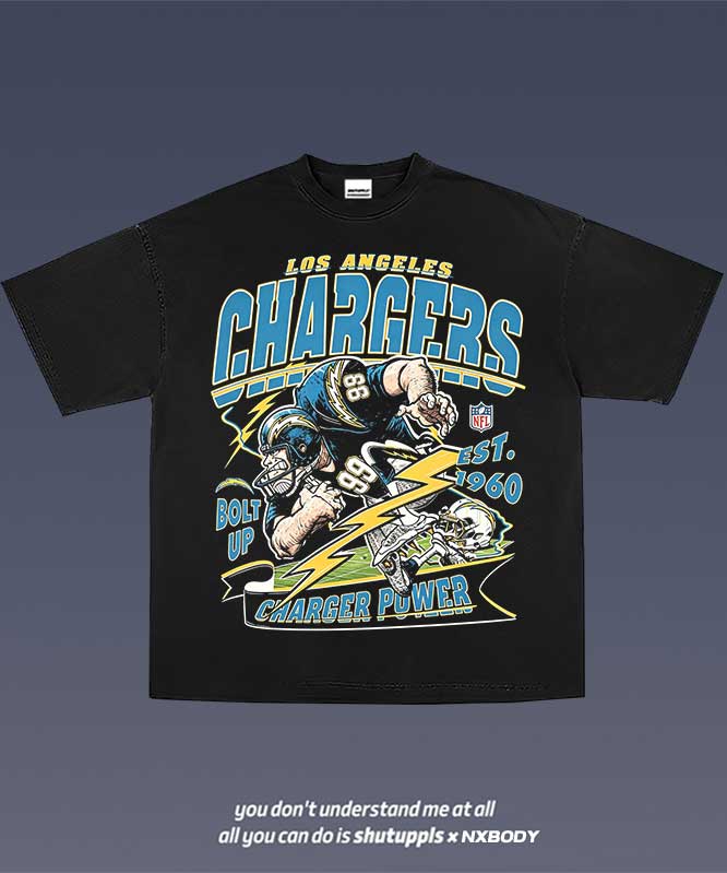 CHARGERS GRAPHIC TEE 1.7