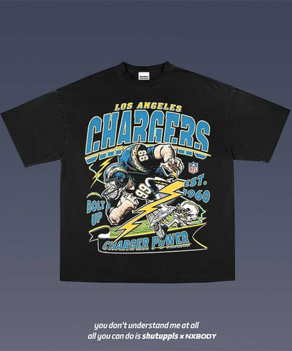 CHARGERS GRAPHIC TEE 1.7