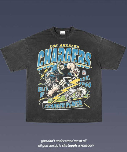 CHARGERS GRAPHIC TEE 1.7