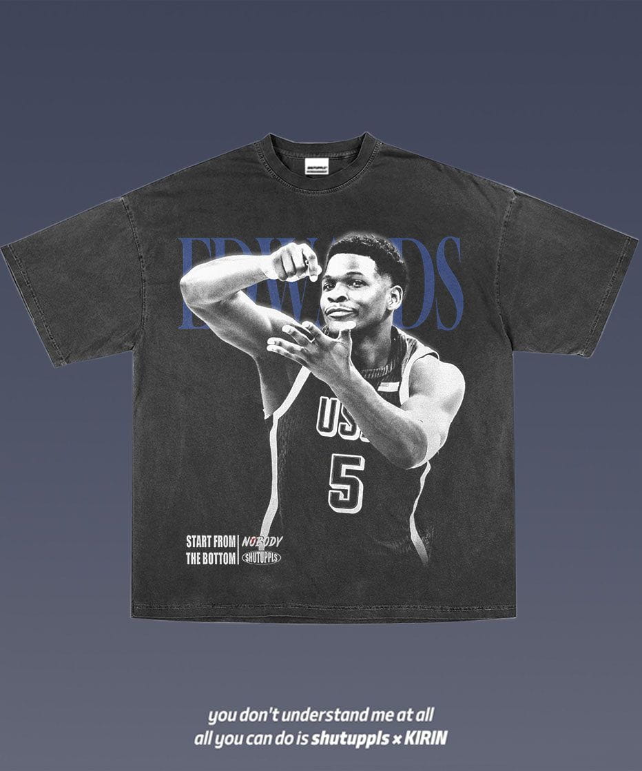 SHUTUPPLS Anthony Edwards TEE 1.27