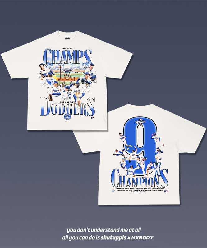 SHUTUPPLS DODGERS TEE 2.8